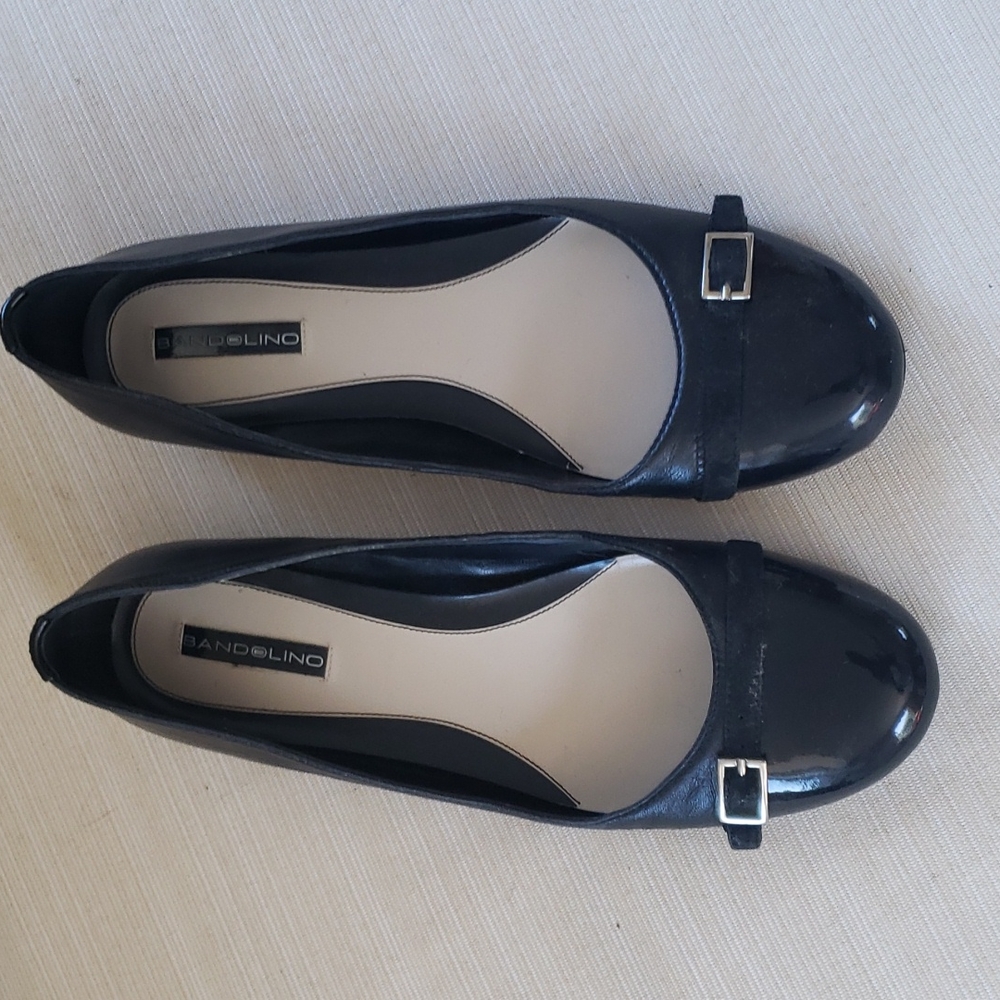 Badolino Black flats 9.5